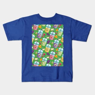 Juice Pattern Art Kids T-Shirt